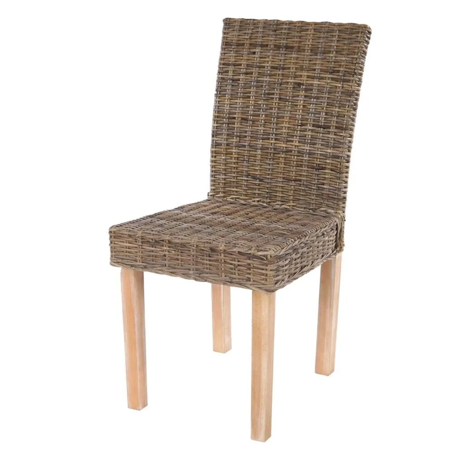 MCW Esszimmerstuhl Littau 4er Set Rattan