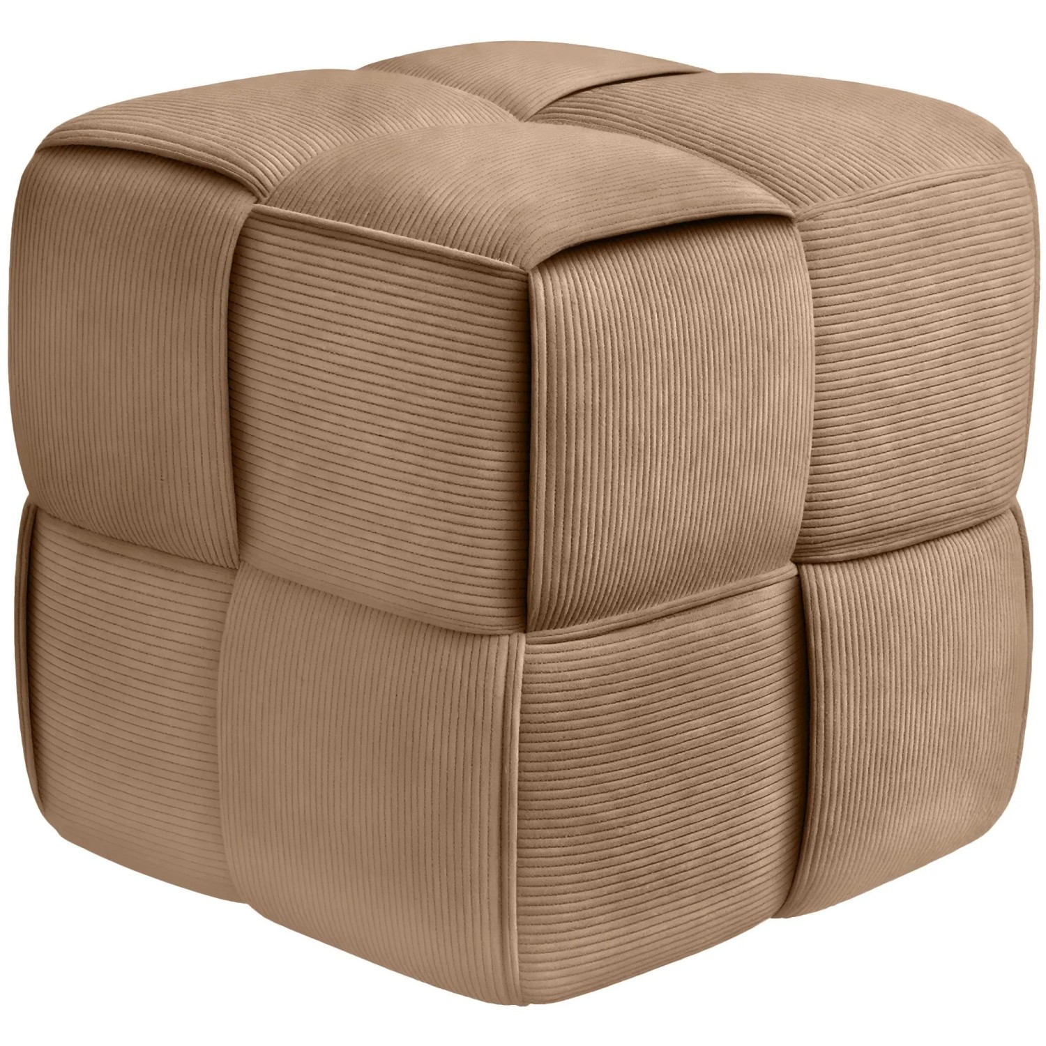 CLP Sitzhocker Cord Forinta Taupe