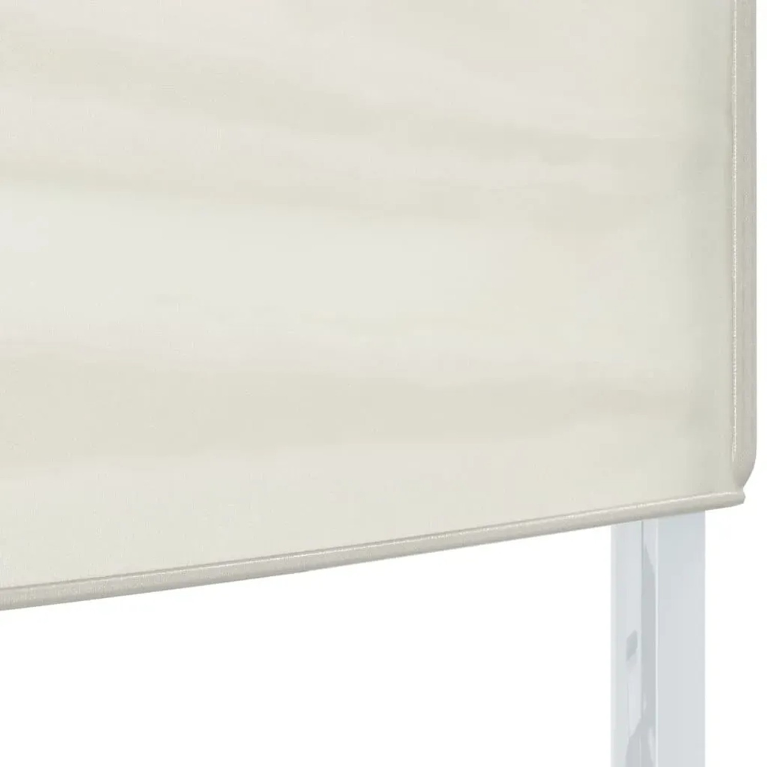 Detailansicht des creme-farbenen Partyzelts, faltbar, 3x3 m, Teil des Markisen & Sonnenschutz Sortiments.