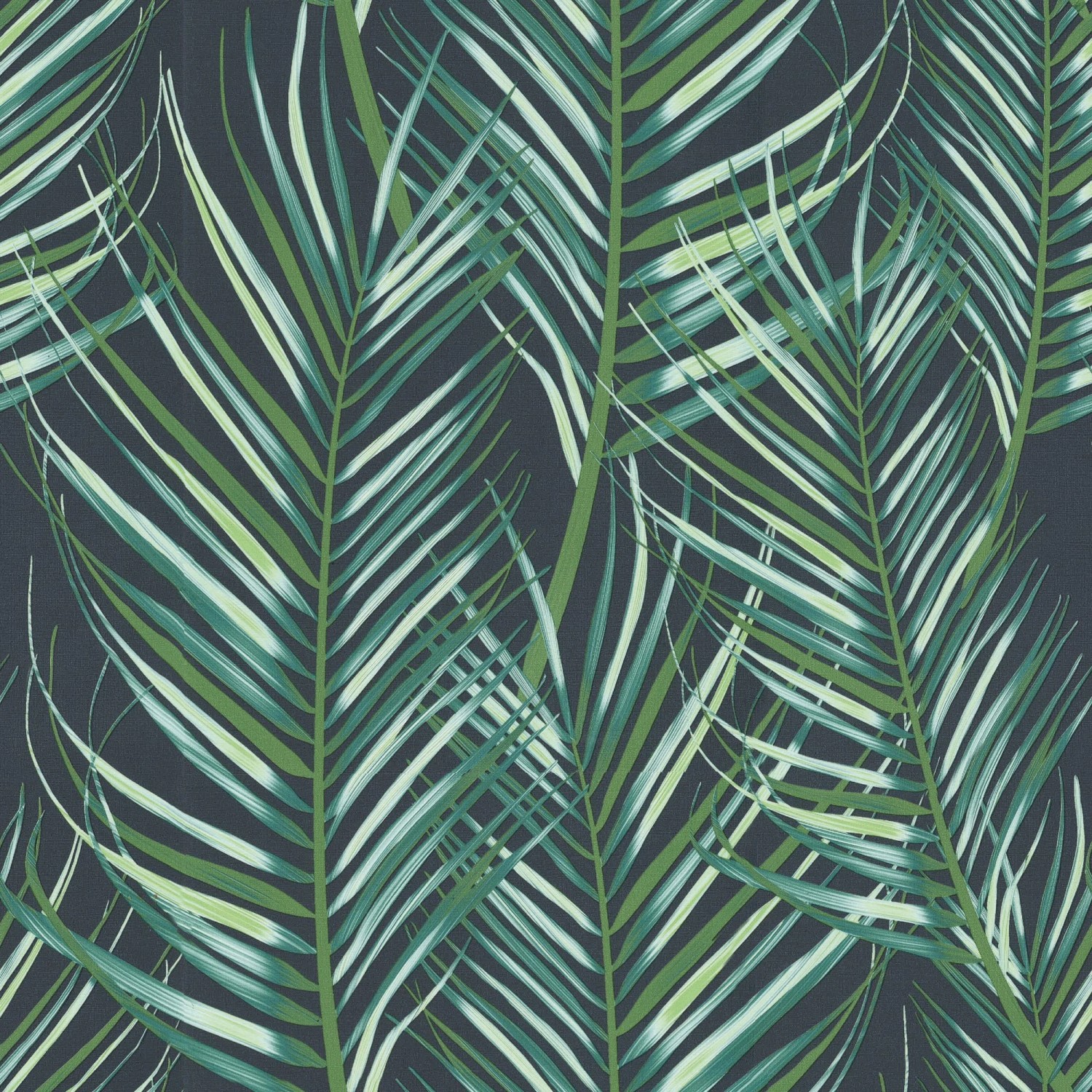 Superfresco Easy Vliestapete Palm Leaves Green 10,05 x 0,52 m