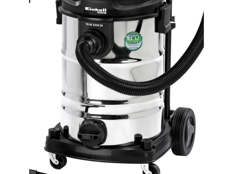 Aspiratore bidone aspiratutto con presa elettroutensile solidi e liquidi einhell tc-vc 1930 sa cod.2342190 con accessori | Vendita Ferramenta