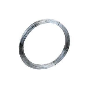 Bund verzinkter Eisendraht, 0,8 mm stark, in Ringen (2,5 kg, ca. 632 m) für vielseitige Anwendungen.
