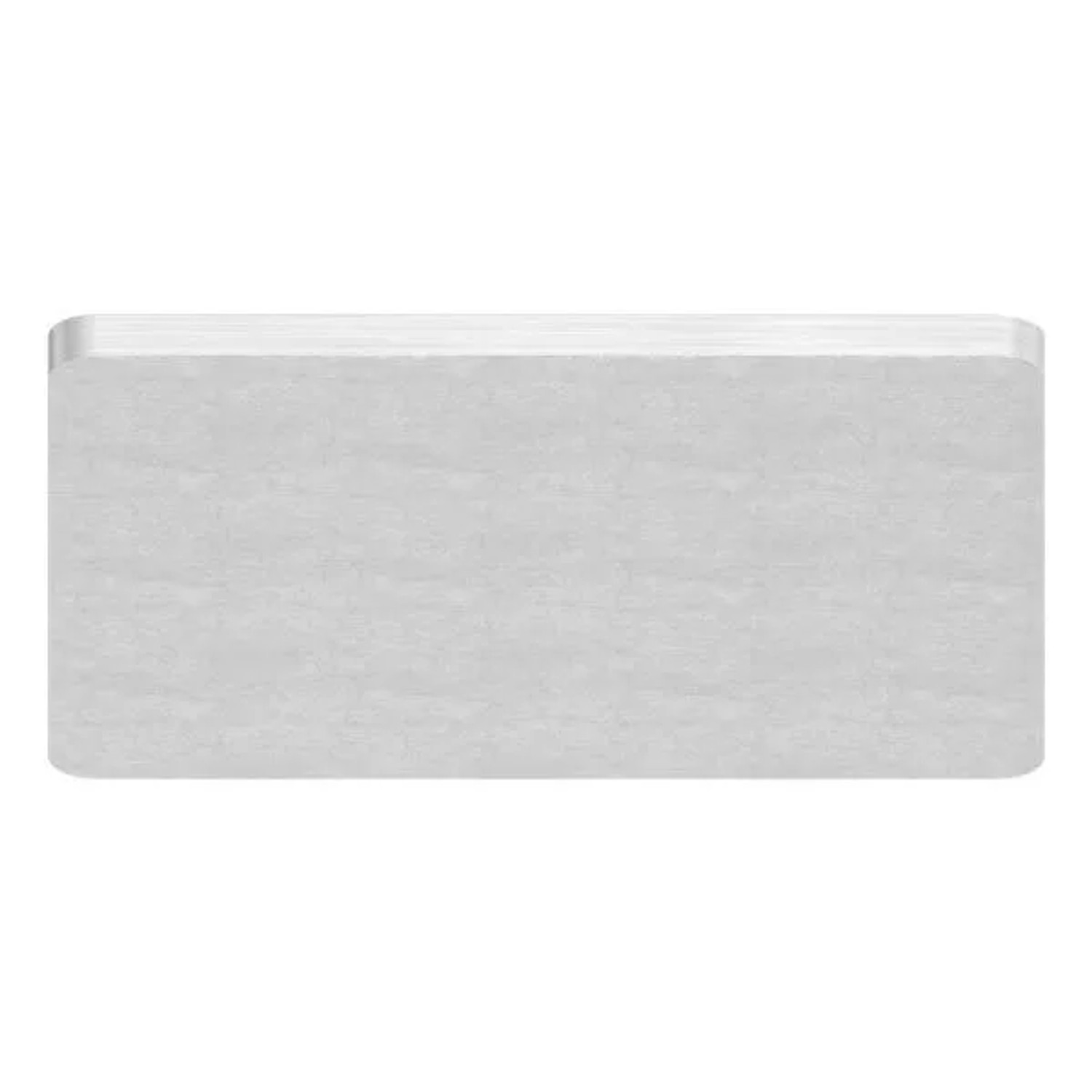 FeNau Anschweißplatte V2A Edelstahl Für Quadratrohr 40x40 mm 2 mm Geschliffen