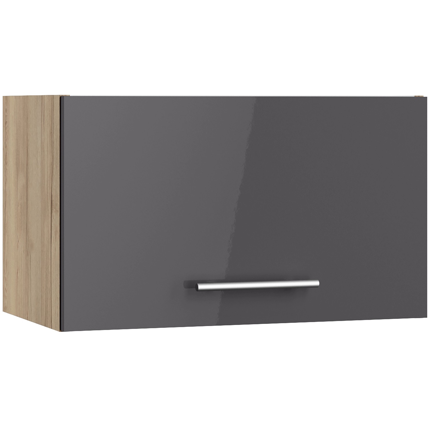 Optifit Oberschrank Jonte984 60 cm x 35,2 cm x 34,9 cm Anthrazit-Wildeiche günstig online kaufen