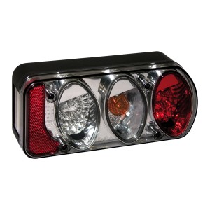 Eufab Anhänger-Rücklicht-Set rechts mit Rauchglas für Fahrradträger und Anhänger.