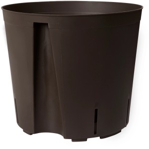 Brauner Florus Anzuchttopf Hydro, Ø 22 cm, ideal für Hydrokultur.