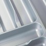 SOTECH Orga-Box I Besteckeinsatz Silbergrau 450 mm Höhe 55 mm Für Blum Tandembox und ModernBox_3