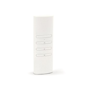 Avosdim Fernbedienung für Rollladensteuerung, 1 Kanal, weißes Design.