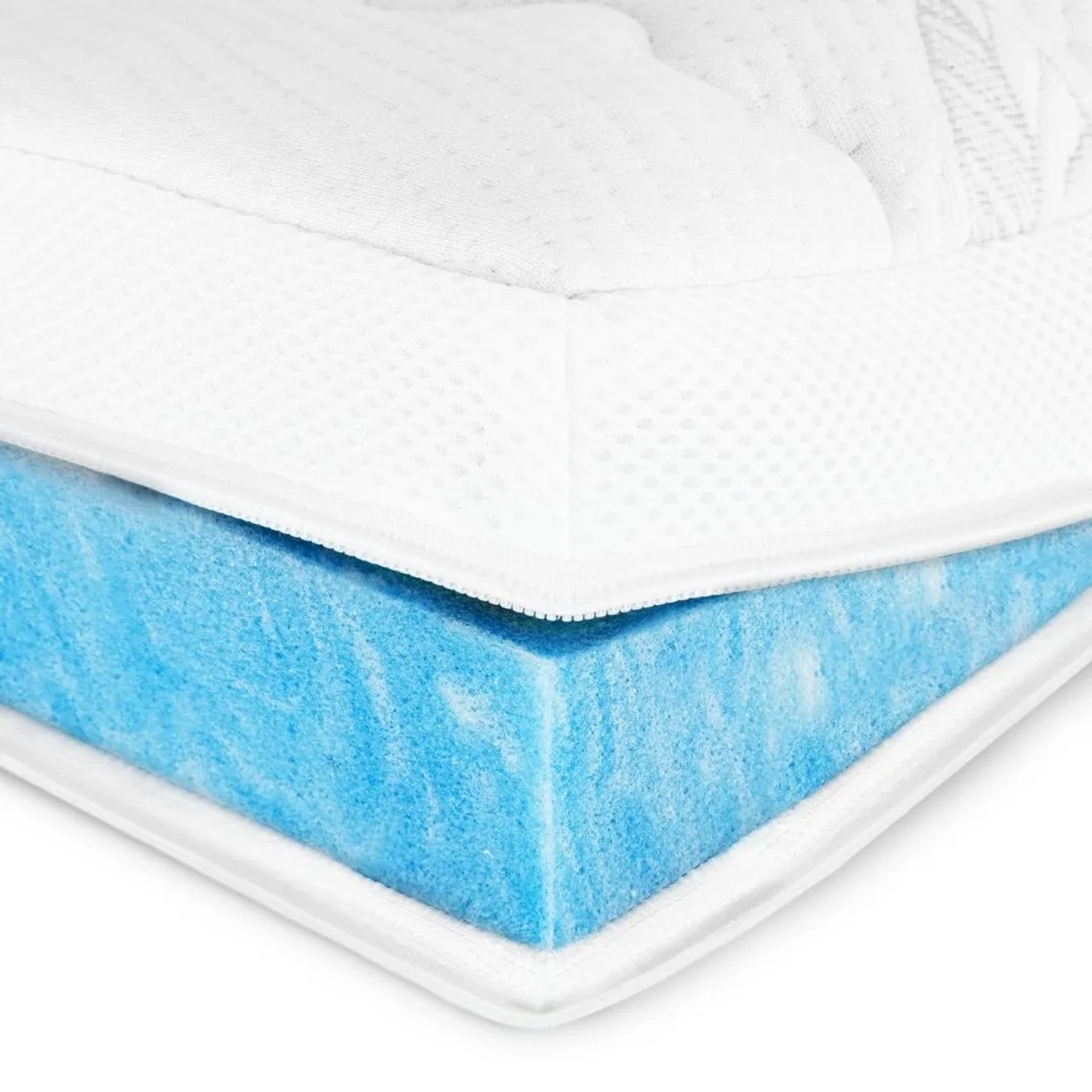 AM Qualitätsmatratzen Premium Plus Gelschaum Topper RG50 Made in Germany 240x200cm