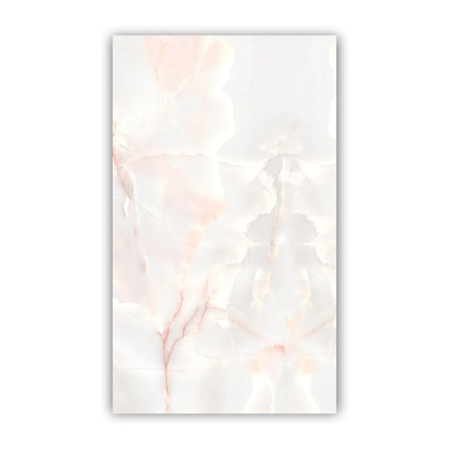 Walllux Duschrückwand Marmor Rose Alu-Verbund 3 mm 150 x 255 cm