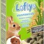 Vitakraft Loftys Nagerfutter, 100g Packung mit Knusperkissen für Nager.