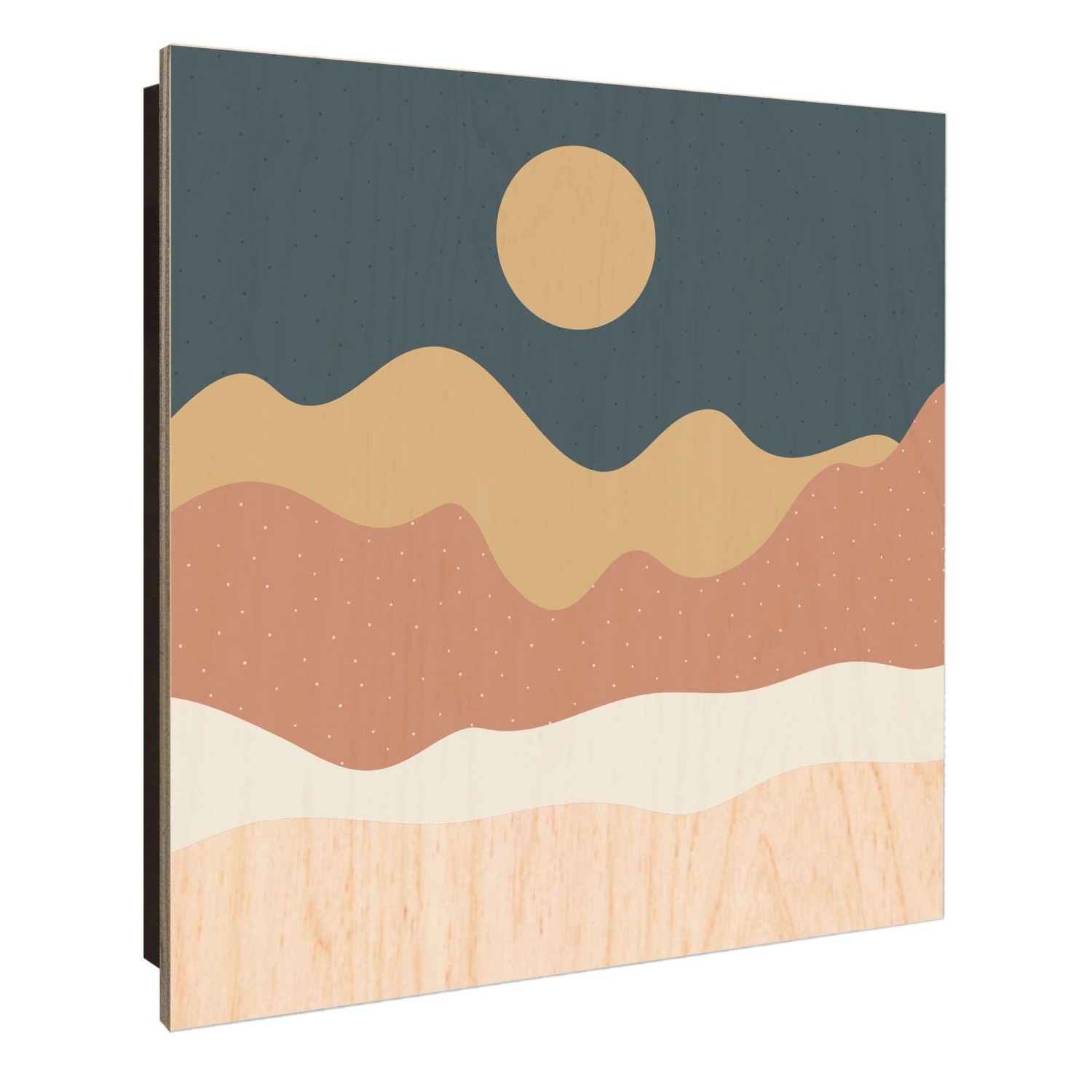 Banjado Großer Schlüsselkasten Holz 30x30cm Schwarz Scharnier Links 50 Hake günstig online kaufen