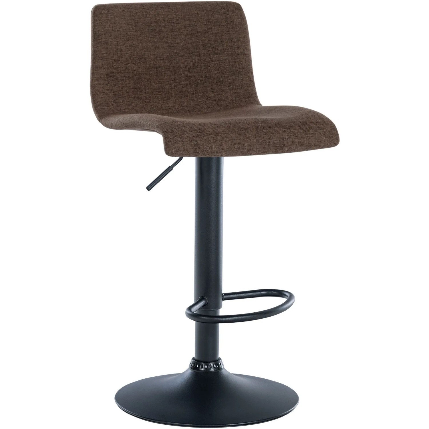 CLP Barhocker Branford braun/Stoff
