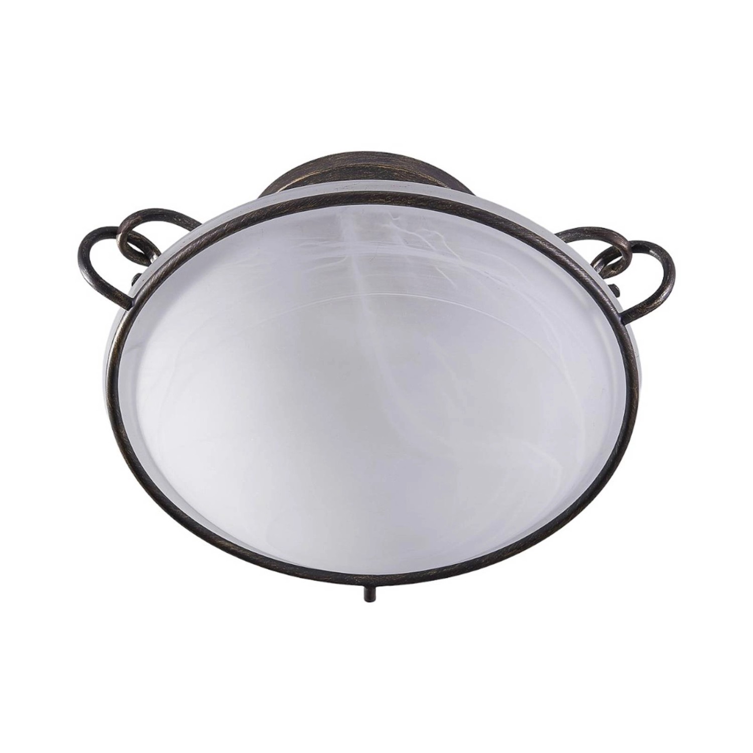 Lindby Deckenlampe Rando 9620989 Landhaus Vintage Rustikal in Alu aus Metal günstig online kaufen