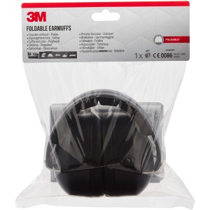 3M Kapselgehörschutz 90563E, faltbar, für optimalen Gehörschutz.
