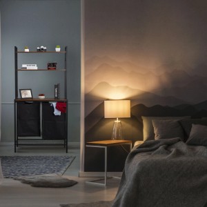 Relaxdays Wäschekorbregal MDF Baumwolle Eisen Schwarz Braun mit 2 Ausziehbaren Wäschekörben 162 cm x 80 cm x 34 cm 12,4 kg