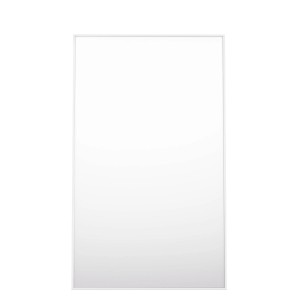 Weiße Klarstein Wonderwall Air Smart 600 Infrarotheizung 60x100 cm zur Wandmontage. Flaches Heizpanel.