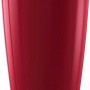 Hochglanz rote Lechuza Pflanzsäule Rondo Premium, 56 cm hoch, mit Bewässerungssystem.