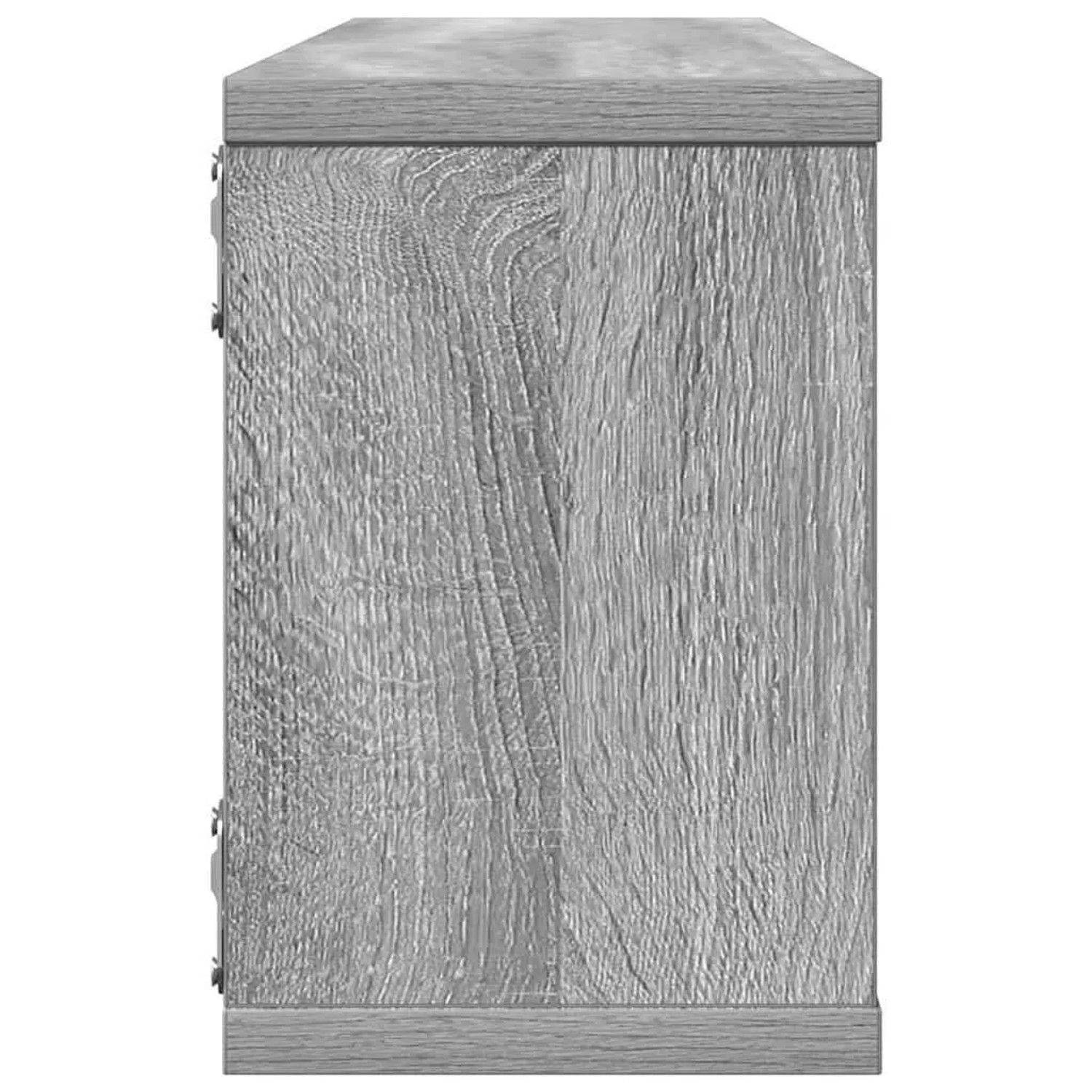 vidaXL Würfelregale 4 Stk Grau Sonoma 60x15x23 cm Holzwerkstoff 815928_7