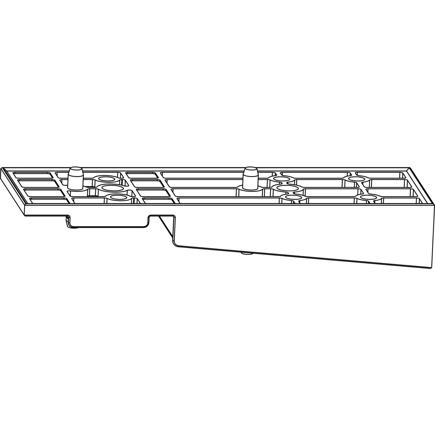 Maco Fiber-Therm Verbindungsplatte 237/56 Kürzbar Silber
