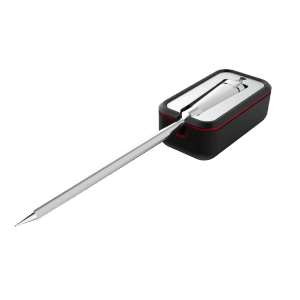 Weber Grillthermometer Smart in Weiß: Digitales Thermometer mit Bluetooth für präzises Grillen.