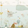 Komar Fototapete Vlies Underwater (350x250 cm) mit Unterwasserwelt-Motiv für Kinderzimmer.