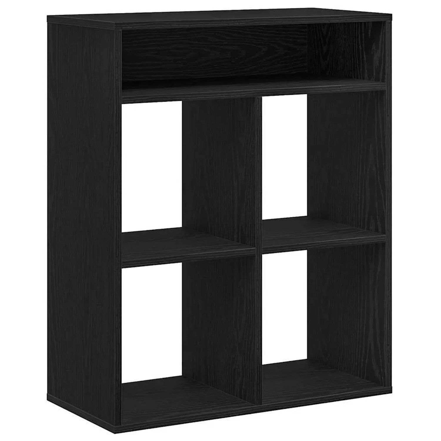 vidaXL Bücherregal Schwarz 66x31x80 cm Holzwerkstoff 860293 günstig online kaufen