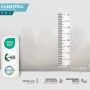 Elfenbeinfarbenes KARAT Kunstfell Nelly, flauschiges Dekofell aus Polyester mit 6cm Florhöhe.