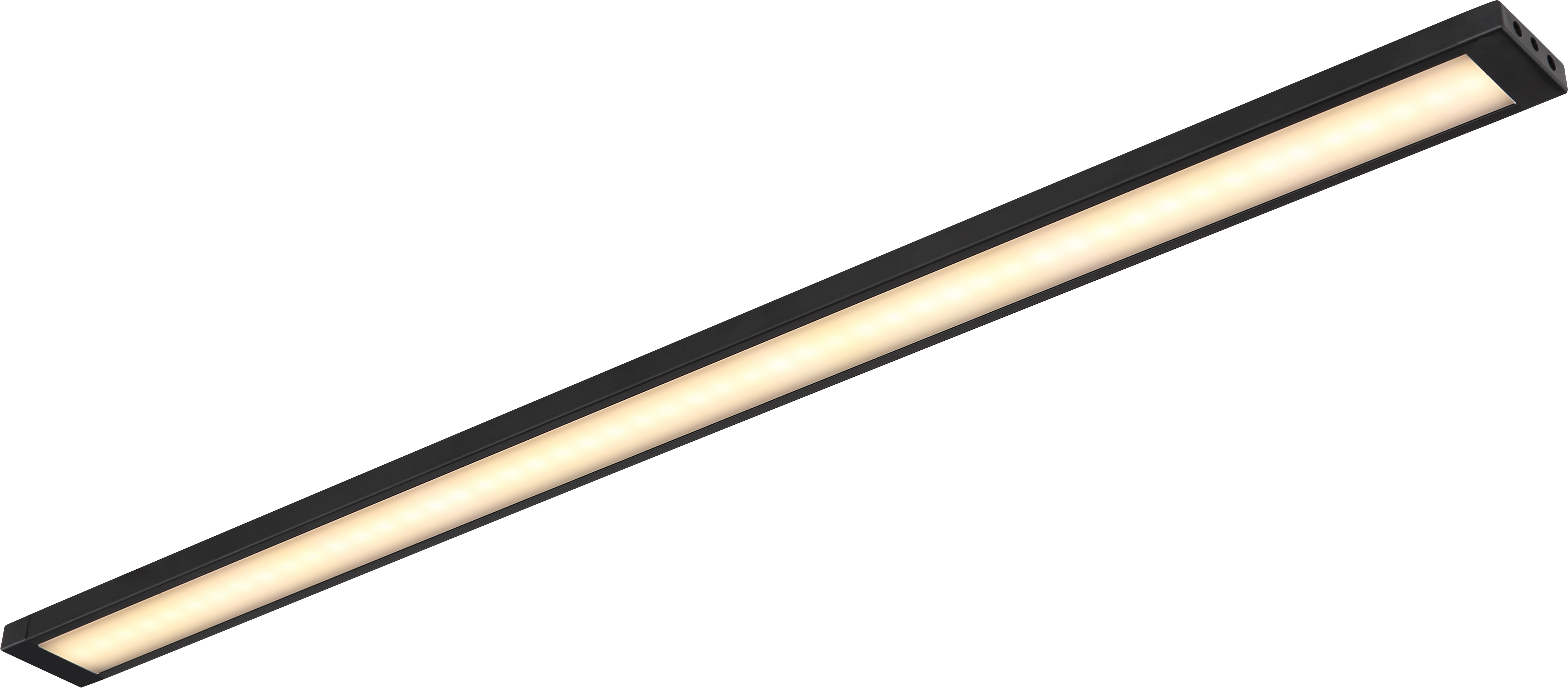 Globo LED-Unterbauleuchte Kunststoff Schwarz 1-flammig Schwarz 500