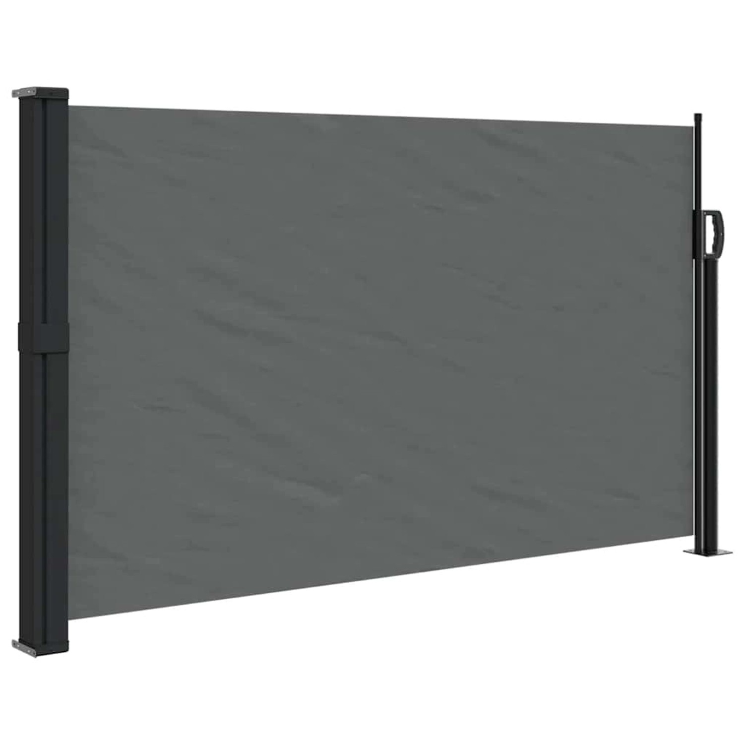 furnicato Seitenmarkise Ausziehbar Anthrazit 120x600 cm günstig online kaufen