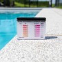 Steinbach Pooltester für pH-Wert und Sauerstoff, mit Farbskala und Tabletten.