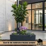 BigDean Pflanzkübel Vulkano 72L Rechteckig Blumenkasten Mit Wasserspeicher_5