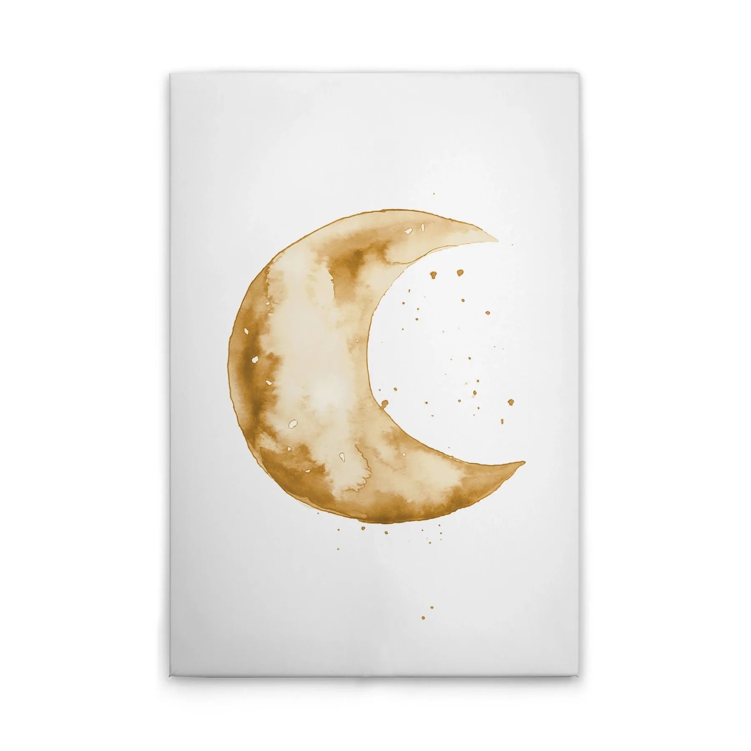 Tadessi Leinwandbild - M1-No.52223 - Goldene Mondsichel - 80 x 120 cm - Querformat