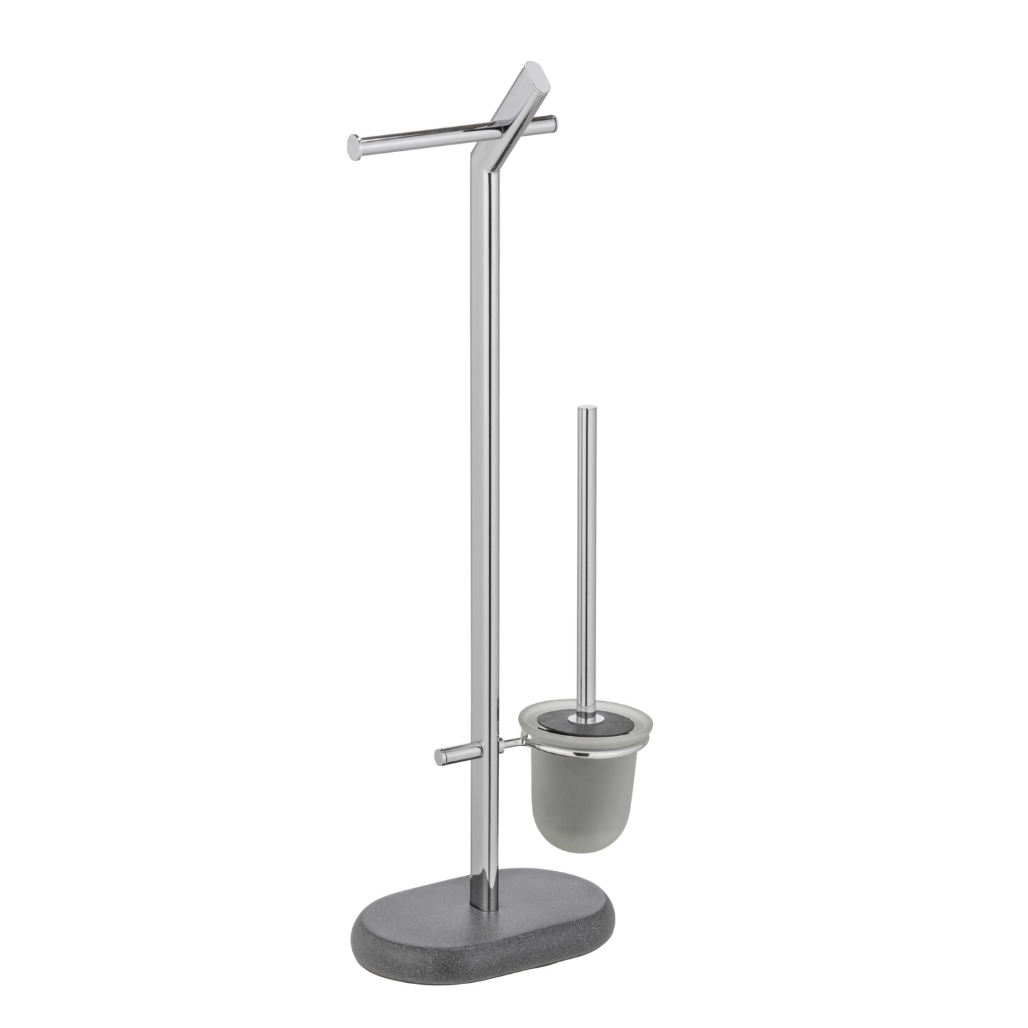 WENKO Stand WC-Garnitur Puro Anthrazit