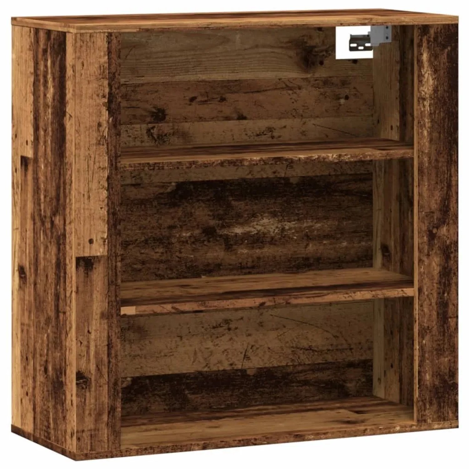 vidaXL Wandschrank Altholz-Optik 80x33x80 cm Holzwerkstoff 857087 günstig online kaufen