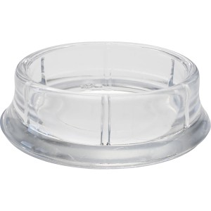 Transparenter Wagner Möbeluntersetzer EH 0430, Ø 3,3 cm, 4er-Set zum Schutz von Böden.