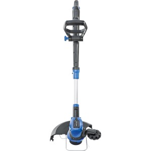 LUX Elektro-Rasentrimmer E-RT-550/30, 550 W, Schnittkreis Ø 30 cm, mit Zusatzrad zum Kantenschneiden.