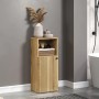 Trendteam Standschrank Pure Bliss in Artisan Eiche mit gefrästen Rillen, Badregal.
