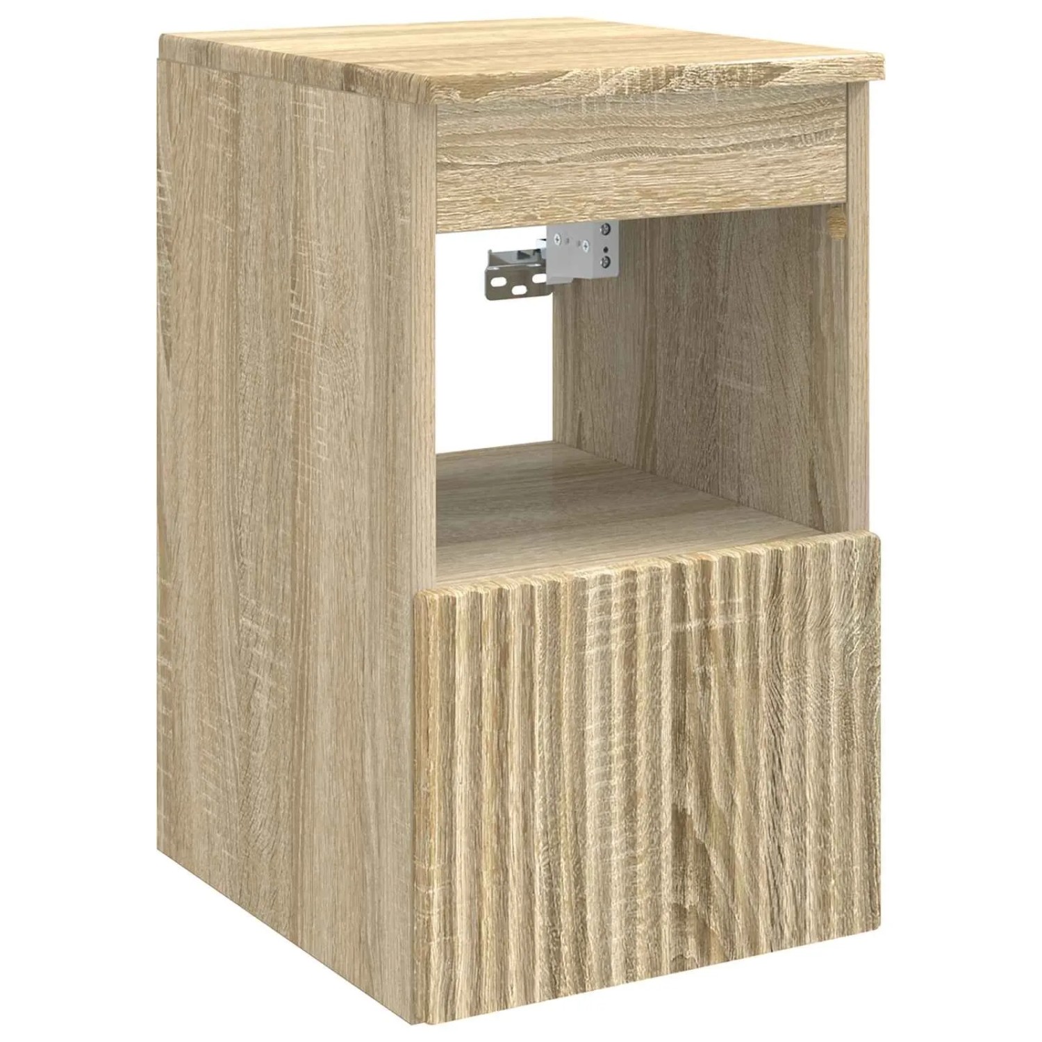vidaXL Badezimmerschrank Sonoma-Eiche 30 x 44,5 x 50 cm Holzwerkstoff 890504