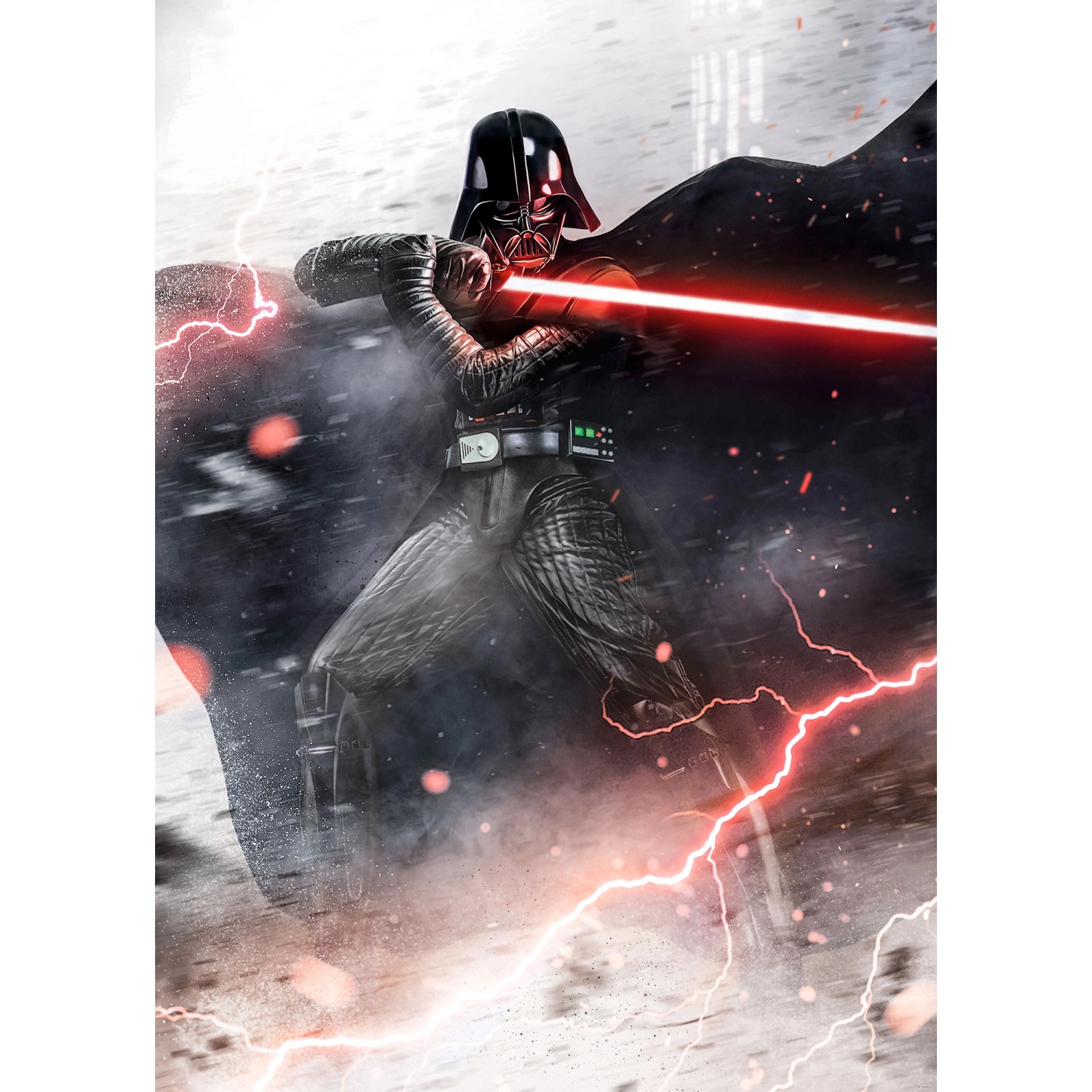 Komar Vliesfototapete Star Wars Vader Dark Forces 200 cm x 280 cm