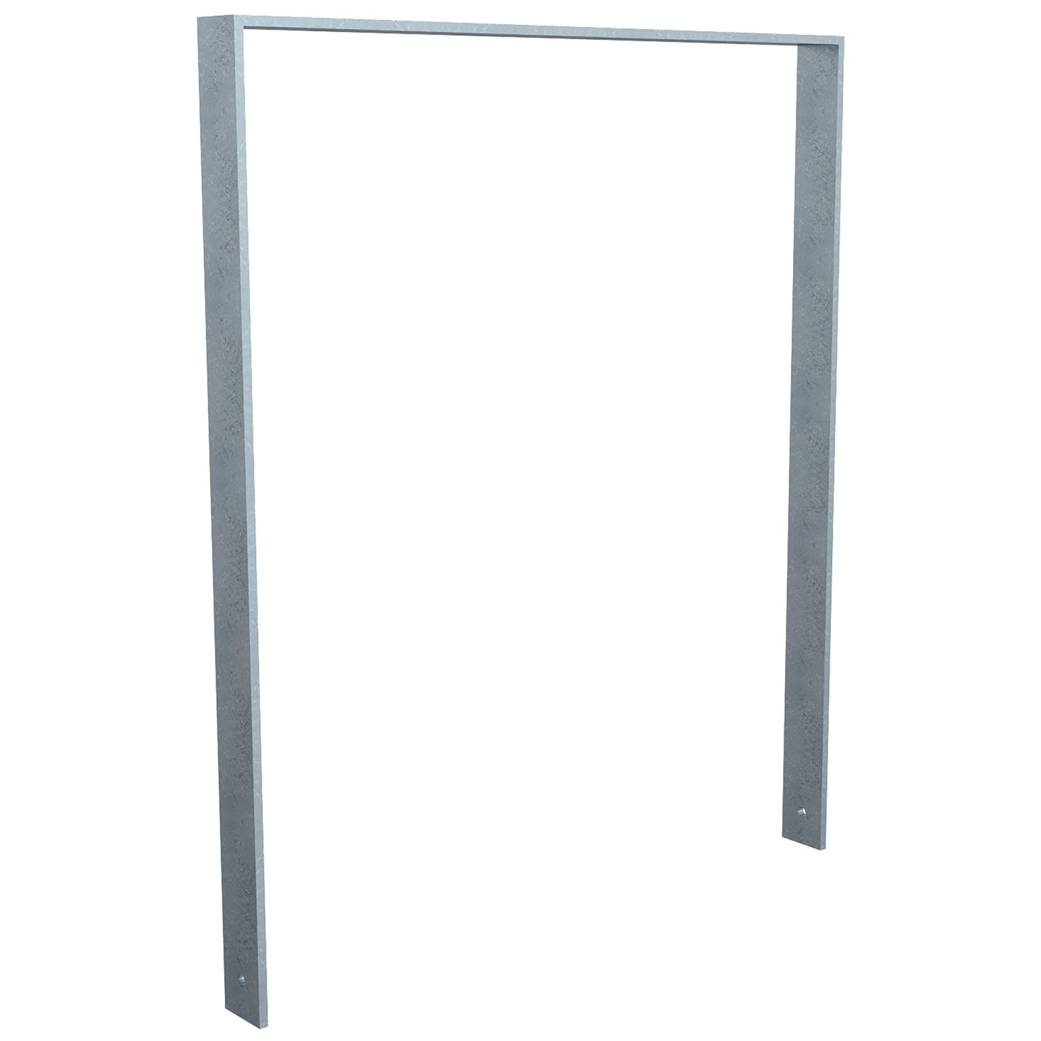 Schake Anlehnbügel Flachstahl Ohne Querholm 1.200 mm x 1.000 mm Verzinkt