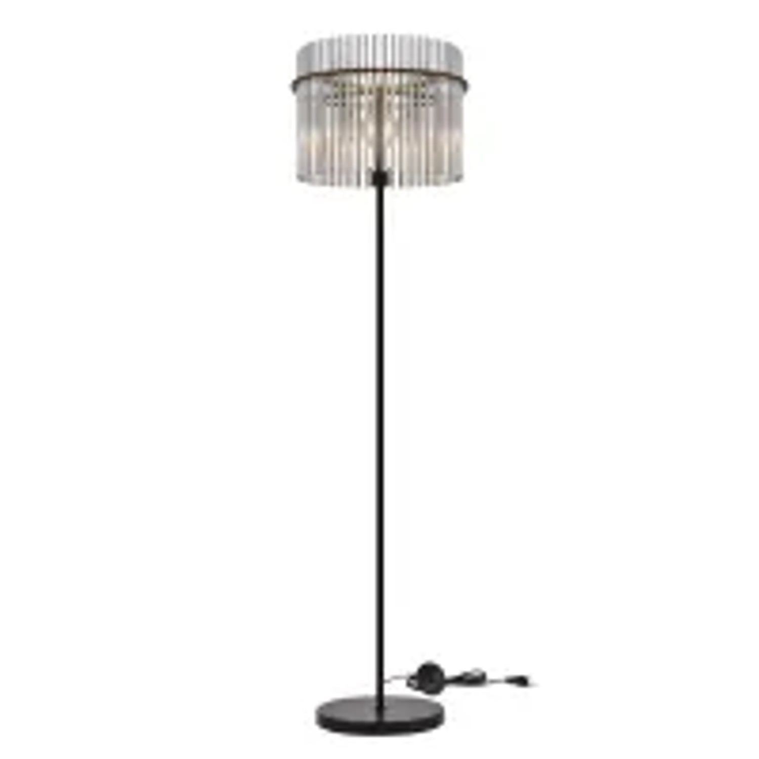 NETTLIFE Stehlampe aus L154cm Schwarz