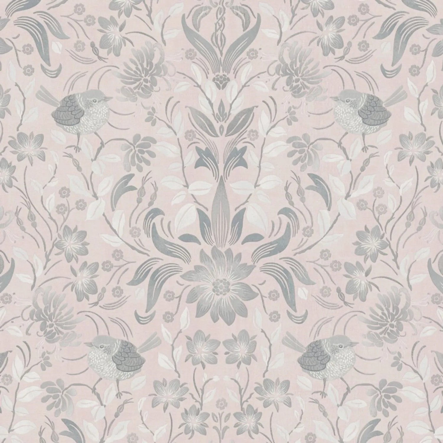 Tadessi Tapete Floral M1-No.4304 Vliestapete in Rosa