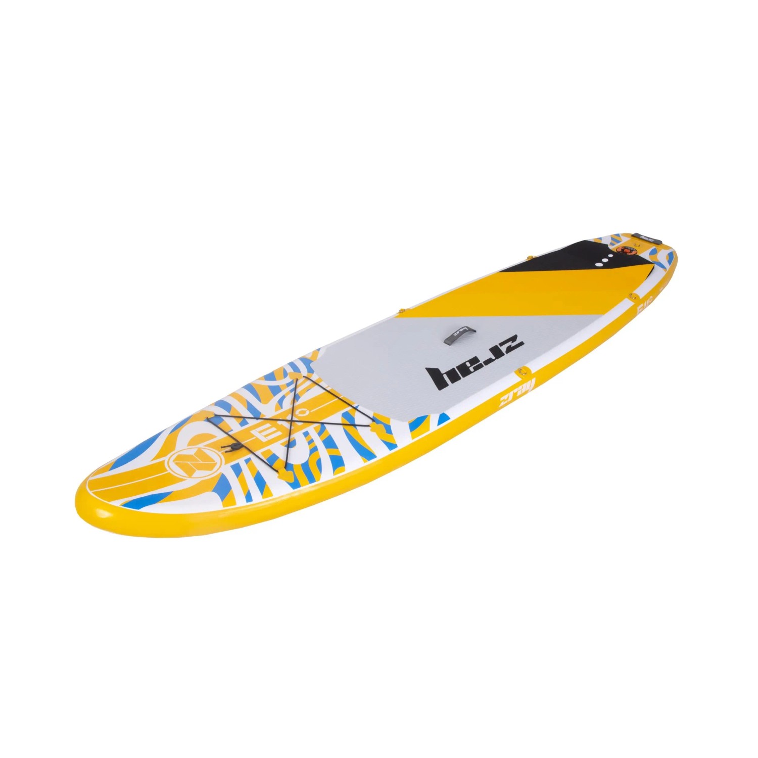 ZRAY Stand Up Paddle Board E11, gelb, 335cm. Aufblasbares SUP-Board Komplettset für Wassersport.
