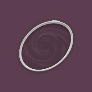 Tadessi Color Vista Wandfarbe Violett Brombeerlila matt. Matte Dispersionsfarbe.