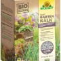 Neudorff Azet Gartenkalk 2,5 kg in brauner Packung mit gelbem Etikett, Aufschrift BIO, Gartenmotiv und Kalkpellets.