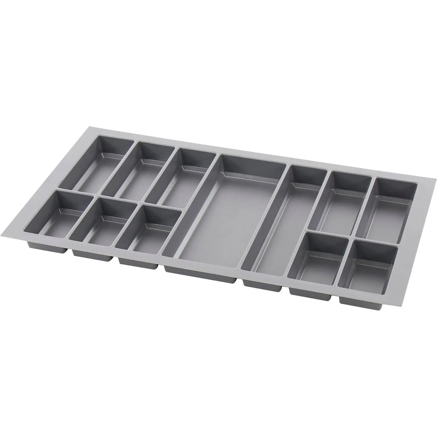 Agoform Besteckeinsatz Classico Kürzbar 490x840x50,5mm Kunststoff Schiefergrau