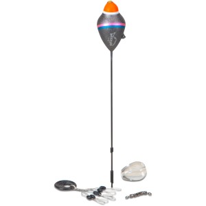 Westline Tremarella Posen-Set Glas 3g für Forellenangeln mit Pose, Glasgewichten, Wirbel und Stopper.