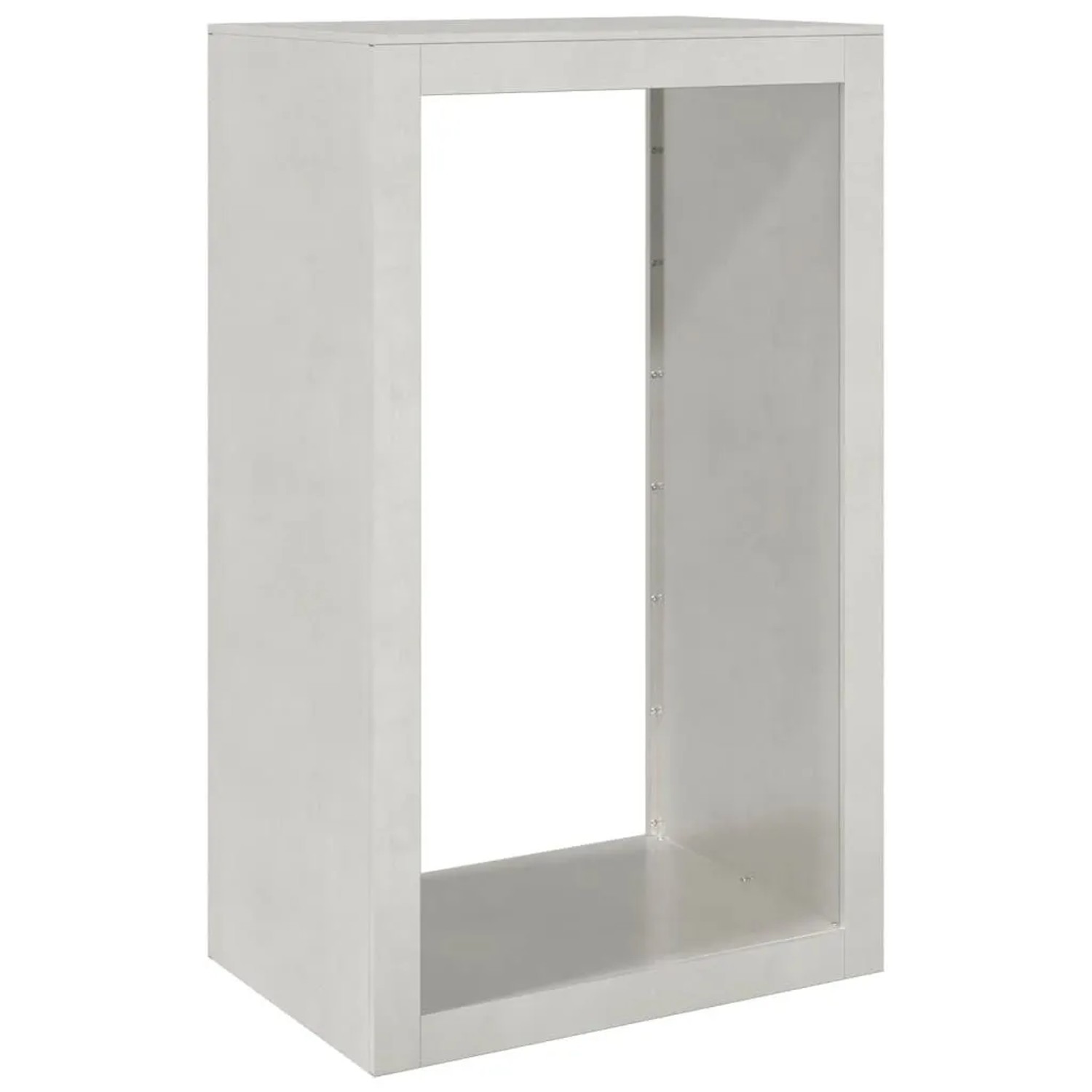 vidaXL Brennholzregal 60x40x100 cm Edelstahl 850993