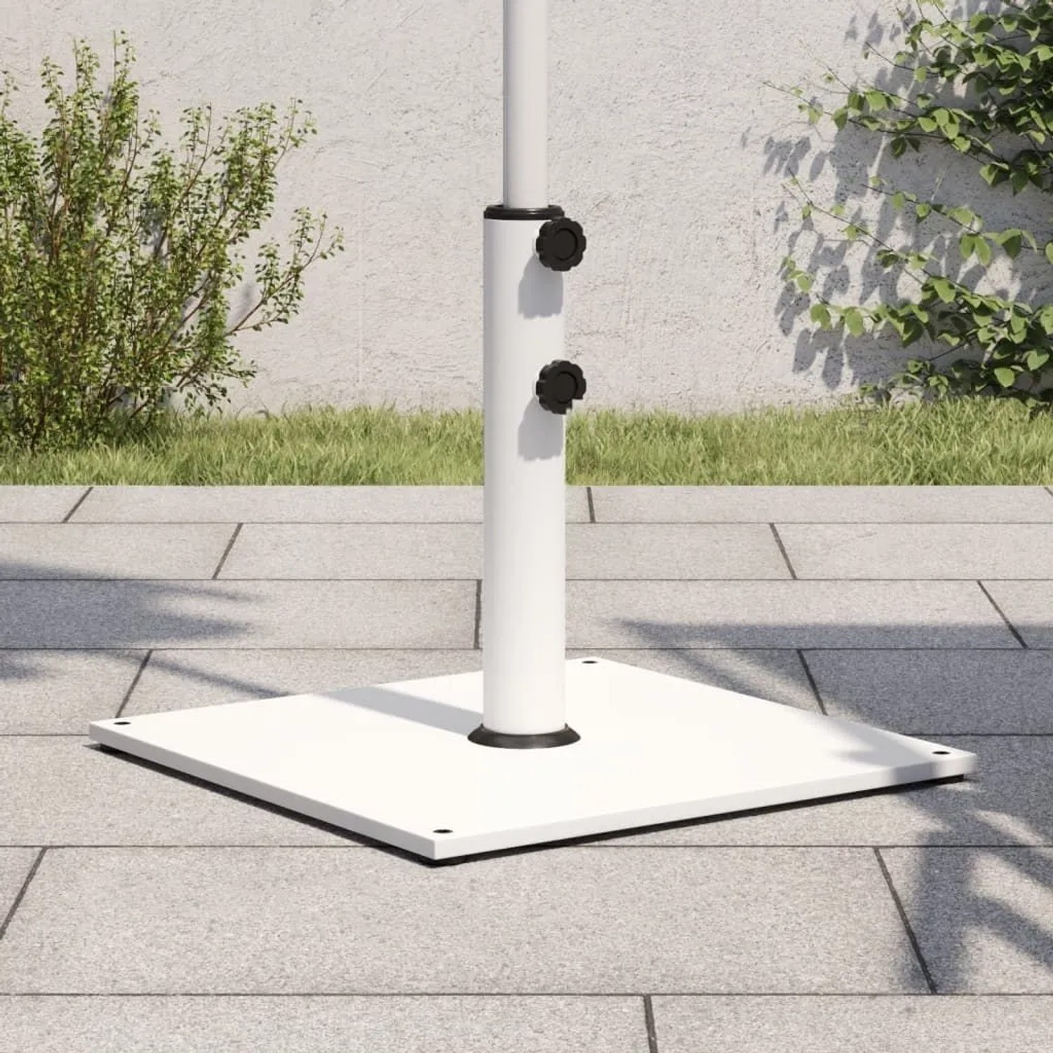 vidaXL Sonnenschirmständer Ø32/38/48 mm Mast 17 kg Quadratisch 368679_2